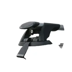 Yakima ThruBar 120cm Silver Pair (S16Y) To Suit Honda Civic 4dr Sedan 02/2006-/2011