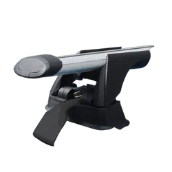 Yakima ThruBar 120cm Silver Pair (S16Y) To Suit Honda Jazz 5dr Hatch 08/2014-/2020