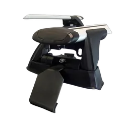 Yakima ThruBar 120cm Silver Pair (S16Y) To Suit Hyundai Elantra 4dr Sedan 07/2011-/2016