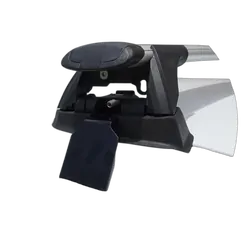 Yakima ThruBar 135cm Silver Pair (S17Y) To Suit Hyundai i30 4dr Sedan 10/2020-/On