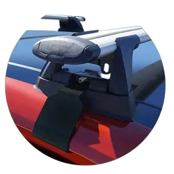 Yakima ThruBar 120cm Silver Pair (S16Y) To Suit Hyundai i30 Glass Roof 05/2017-/On