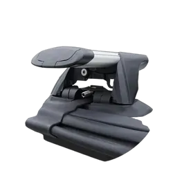 Yakima ThruBar 135cm Silver Pair (S17Y) To Suit Hyundai iLoad 5dr Van /2017-/2021