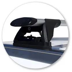 Yakima ThruBar 120cm Silver Pair (S16Y) To Suit Hyundai Santa Fe 5dr SUV 06/2018-/On