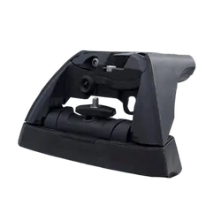 Yakima FlushBar 100 & 105cm Silver Pair (S26Y) To Suit Isuzu D-Max LS-U/LS-M Crew Cab /2012-08/2020