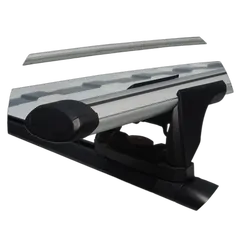 Yakima ThruBar 135cm Silver Pair (S17Y) To Suit Jeep Wrangler JK /2007-04/2019