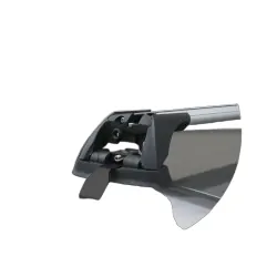 Yakima FlushBar 100cm Silver Pair (S6Y) To Suit Kia Cerato 5dr Hatch /2010-/2013