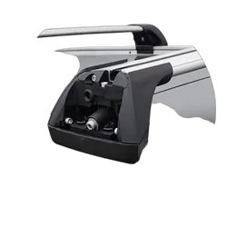 Yakima FlushBar 100 & 105cm Silver Pair (S26Y) To Suit Kia Sorento 5dr SUV /2015-07/2020