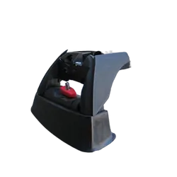 Yakima FlushBar 100 & 105cm Silver Pair (S26Y) To Suit BMW 3 Series GT /2013-/On