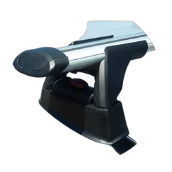 Yakima ThruBar 120cm Silver Pair (S16Y) To Suit Mercedes-Benz A-Class 5dr Hatch /2016-/2018