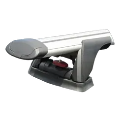 Yakima ThruBar 135cm Silver Pair (S17Y) To Suit Mitsubishi Outlander 5dr SUV /2012-/2021