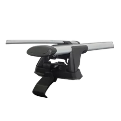 Yakima ThruBar 120cm Silver Pair (S16Y) To Suit Nissan Juke 5dr SUV /2013-06/2020