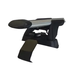 Yakima ThruBar 135cm Silver Pair (S17Y) To Suit Nissan Navara NP300 (D23) Dual Cab 06/2015-/On