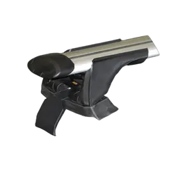 Yakima ThruBar 120cm Silver Pair (S16Y) To Suit Nissan Pulsar 4dr Sedan 11/2012-/On