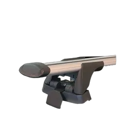 Yakima ThruBar 120cm Silver Pair (S16Y) To Suit Peugeot 308 5dr Hatch /2015-11/2021