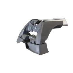 Yakima FlushBar 100cm Silver Pair (S6Y) To Suit Skoda Octavia 5dr Hatch 02/2013-03/2017