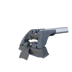 Yakima FlushBar 100cm Silver Pair (S6Y) To Suit Skoda Rapid Spaceback /2014-/On