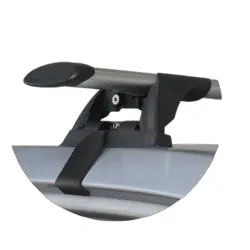 Yakima ThruBar 135cm Silver Pair (S17Y) To Suit SsangYong Actyon Sport 4dr Ute 03/2007-/2012