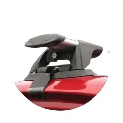 Yakima ThruBar 120cm Silver Pair (S16Y) To Suit Toyota Camry 4dr Sedan 08/2006-02/2012