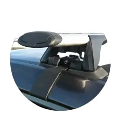 Yakima ThruBar 120cm Silver Pair (S16Y) To Suit Toyota Corolla 5dr Hatch 05/2007-10/2012