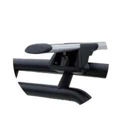 Yakima ThruBar 135cm Silver Pair (S17Y) To Suit Toyota FJ Cruiser 5dr SUV /2011-/2017