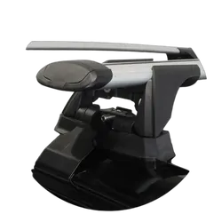 Yakima ThruBar 120cm Silver Pair (S16Y) To Suit Toyota Fortuner GX /2015-/On