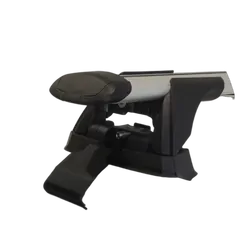 Yakima ThruBar 120cm Silver Pair (S16Y) To Suit Toyota HiLux Extra Cab 10/2015-/On