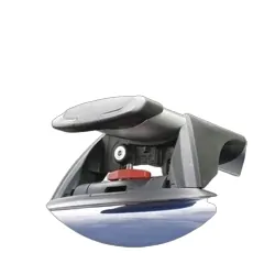 Yakima ThruBar 120cm Silver Pair (S16Y) To Suit Toyota Land Cruiser Prado 120 Series 03/2003-10/2009