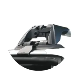 Yakima FlushBar 100cm Silver Pair (S6Y) To Suit Toyota Tarago GLS 03/2006-/On