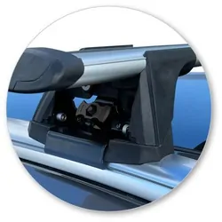 Yakima ThruBar 120cm Silver Pair (S16Y) To Suit BYD Atto 3 5dr SUV 09/2022-/On