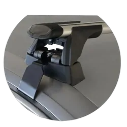 Yakima ThruBar 120cm Silver Pair (S16Y) To Suit Volkswagen Arteon Steel Roof /2017-/On