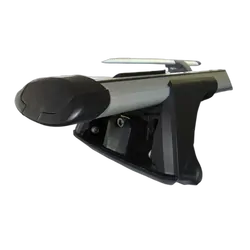 Yakima ThruBar 120cm Silver Pair (S16Y) To Suit Volkswagen Golf Alltrack 10/2015-/On