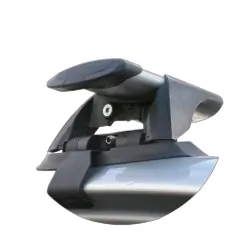 Yakima ThruBar 120cm Silver Pair (S16Y) To Suit Volkswagen Golf Mk5 08/2004-02/2009