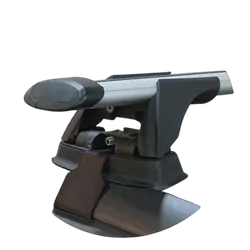 Yakima ThruBar 120cm Silver Pair (S16Y) To Suit Volkswagen Polo 5dr Hatch /2009-/2017