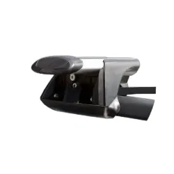 Yakima ThruBar 120cm Silver Pair (S16Y) To Suit Volvo V50 5dr Wagon 03/2003-/2007