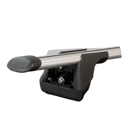 Yakima ThruBar 135cm Silver Pair (S17Y) To Suit Volvo XC60 5dr SUV /2009-09/2017