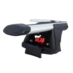 Yakima ThruBar 135cm Silver Pair (S17Y) To Suit Ford Everest 5dr SUV /2015-09/2022