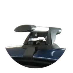 Yakima ThruBar 120cm Silver Pair (S16Y) To Suit Ford Fiesta 5dr Hatch 04/2009-/2017