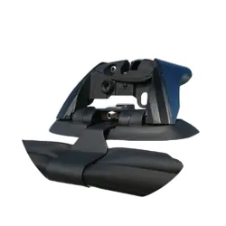 Yakima FlushBar 100cm Silver Pair (S6Y) To Suit Ford Ranger Crew Cab 11/2006-/2011