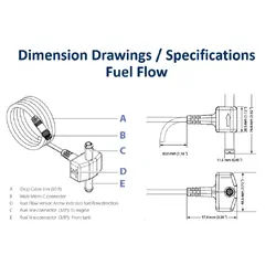 Lowrance Fuel Flow Sensor