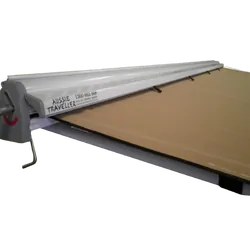 Aussie Traveller Awning Coolabah 12'X7' Tan Roof White Pc