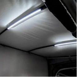 Aussie Traveller Led Curved Roof Rafter Black