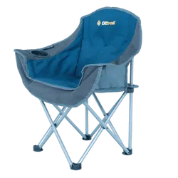 Oztrail Moon Chair Junior With Arms - Blue