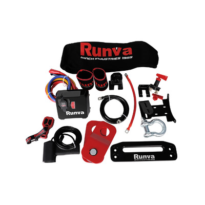 Runva 13XP Premium 12V with Synthetic Rope
