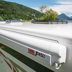 Fiamma F45 S Awning 350 Royal Grey w/ Black Case