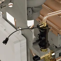 Aussie Traveller Arana Instantaneous Gas Hot Water Heater Unit w/ White Door