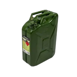Aussie Traveller Jerry Can 20L Metal Green