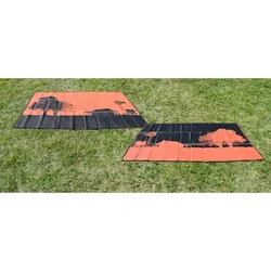 Affordable Camping Mats Annex Mat Homestead Orange/Black 4.0 x 2.4m