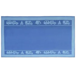 Affordable Camping Mats Annex Mat Camping Grey/Blue 4.0 x 2.4m