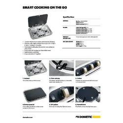 Dometic 2 Burner Gas Cooktop S/Steel (480 X 370mm)