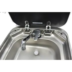 Dometic Smev Stainless Steel Sink - 8000 Series (Sink + Tap)